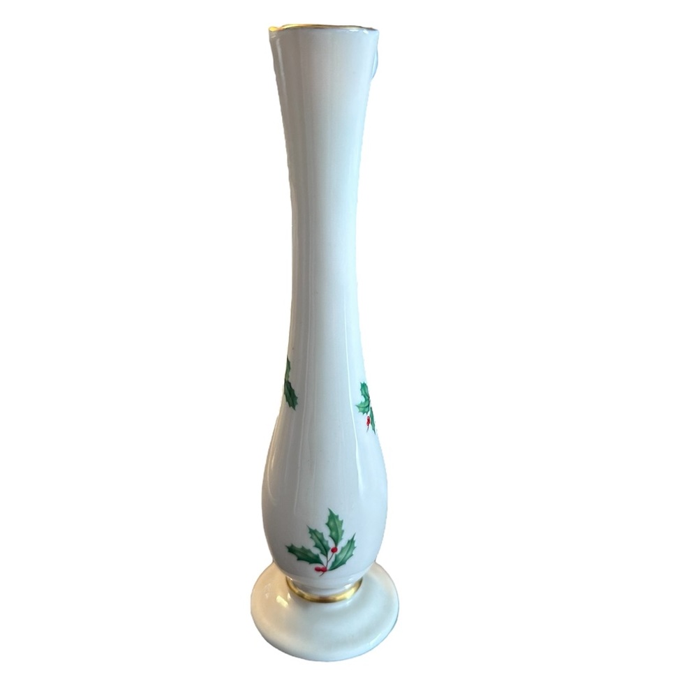 Vintage Lenox Holiday‎ Bud Vase "Holiday Blends" - Picture 2 of 6